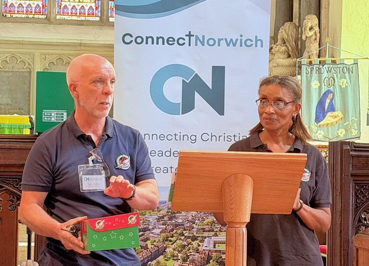 Norfolk shoeboxes open doors to Gospel message